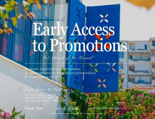 EARLY ACCESS TO PROMOTIONS
